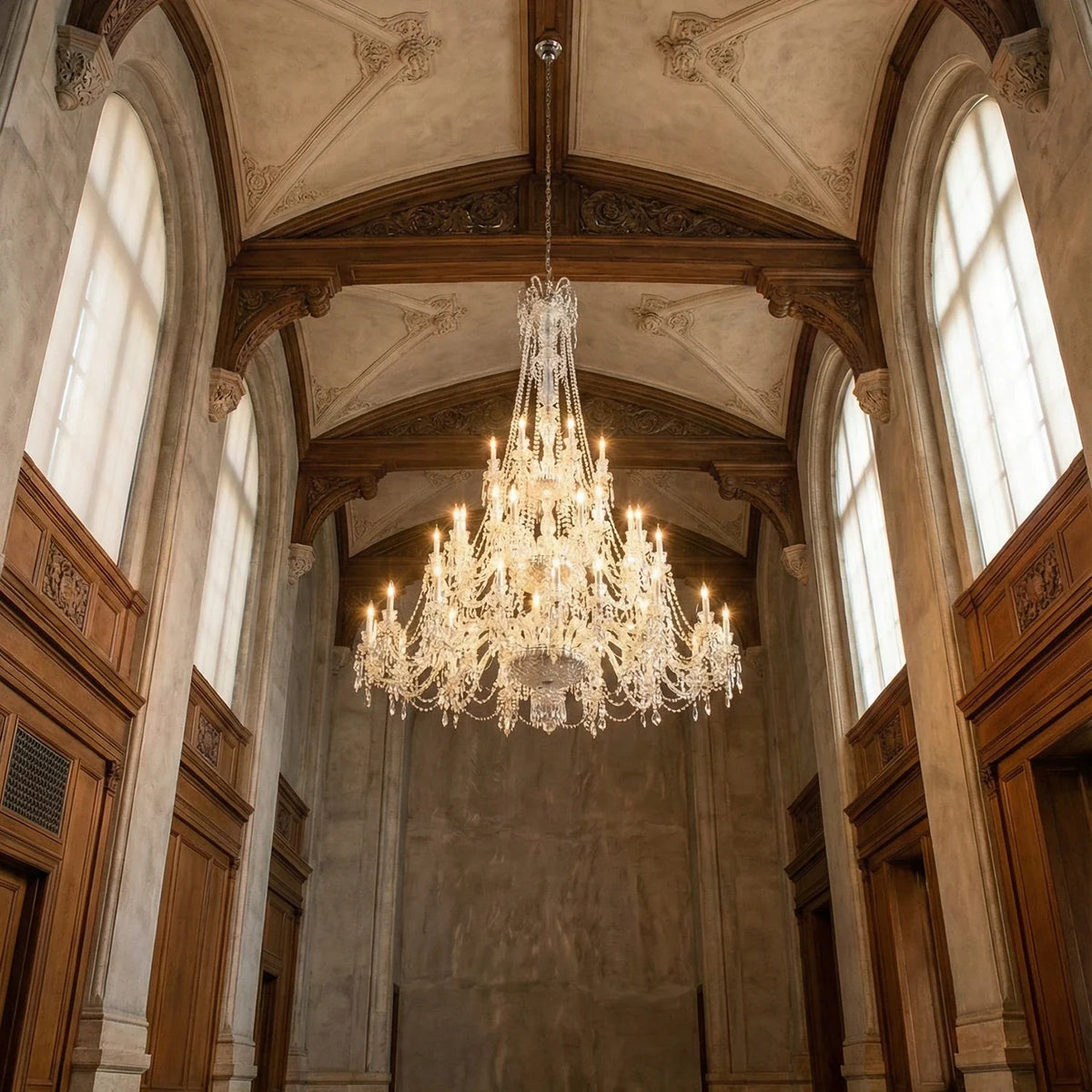 Brilliant Starry Crystal Chandelier