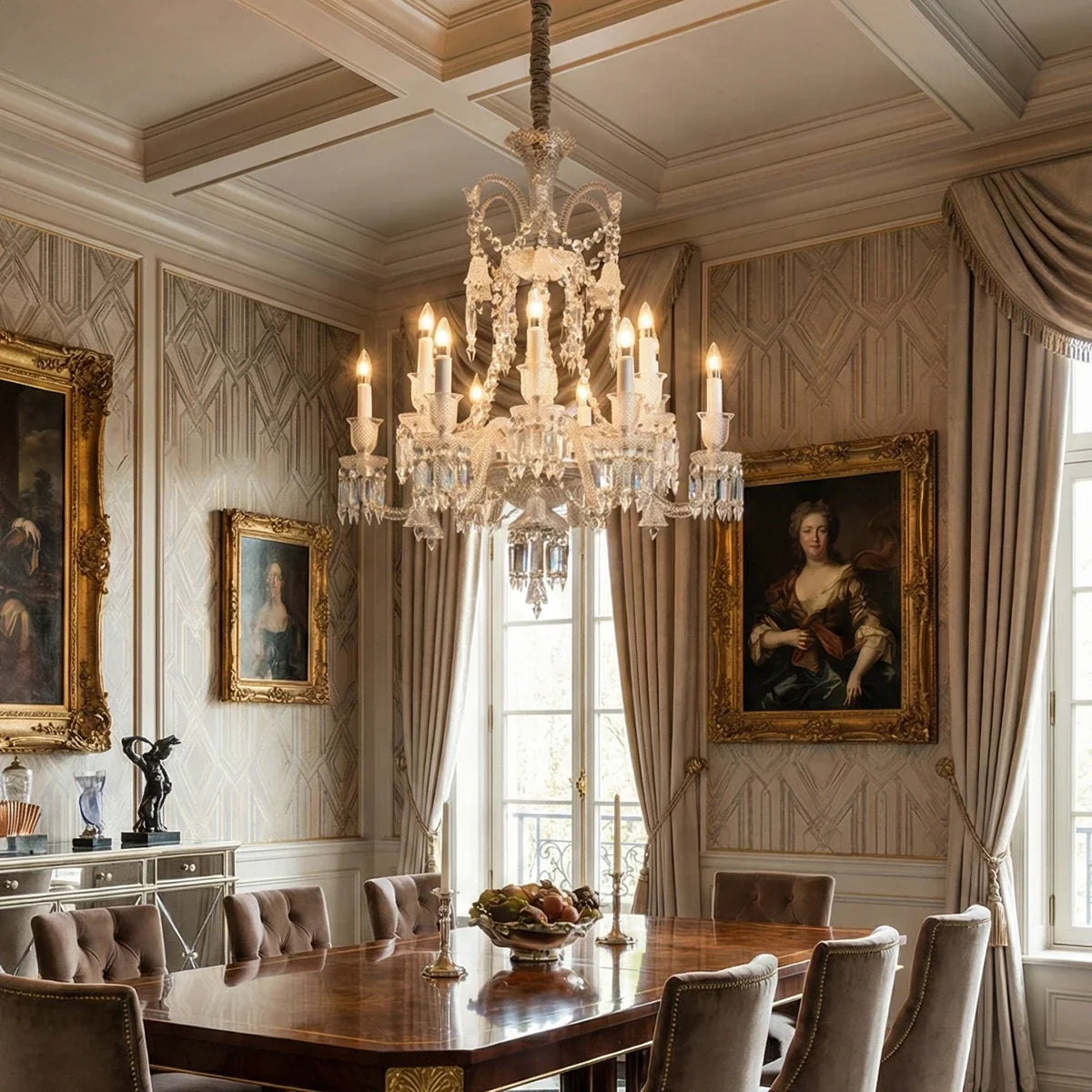 Brilliant Starry Crystal Chandelier