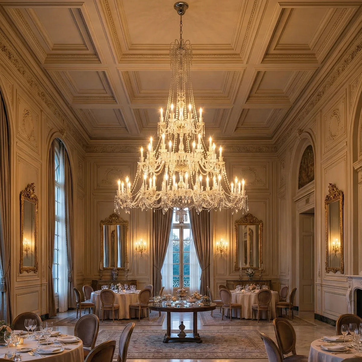 Brilliant Starry Crystal Chandelier