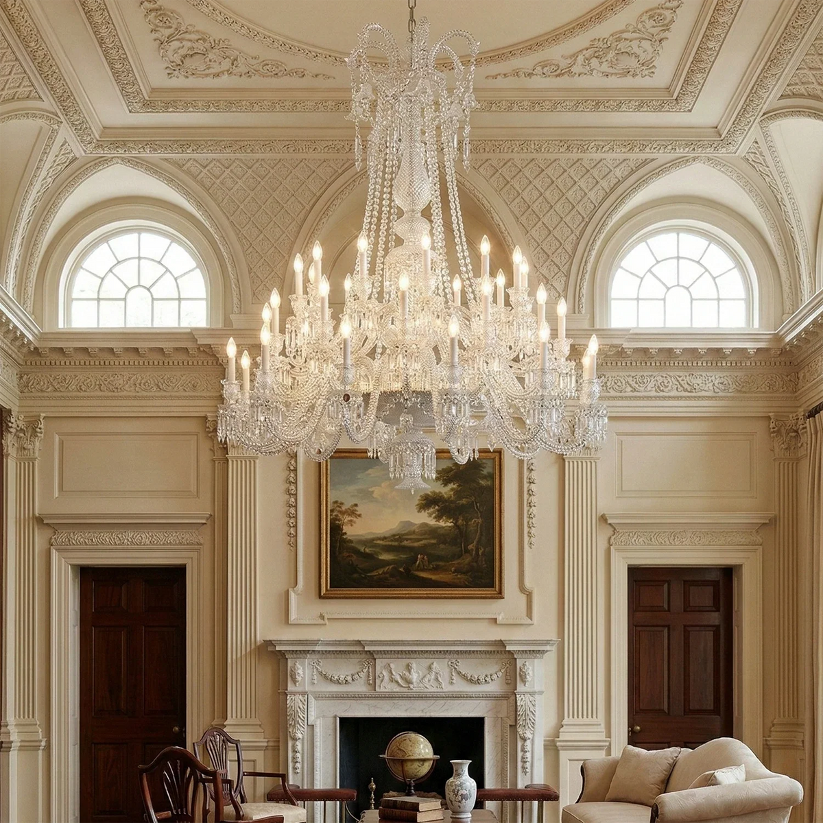 Brilliant Starry Crystal Chandelier