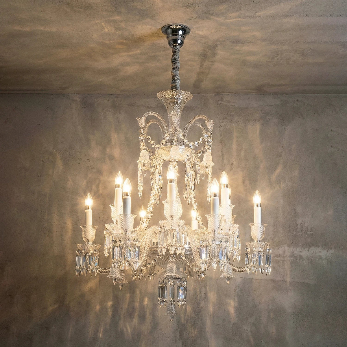 Brilliant Starry Crystal Chandelier