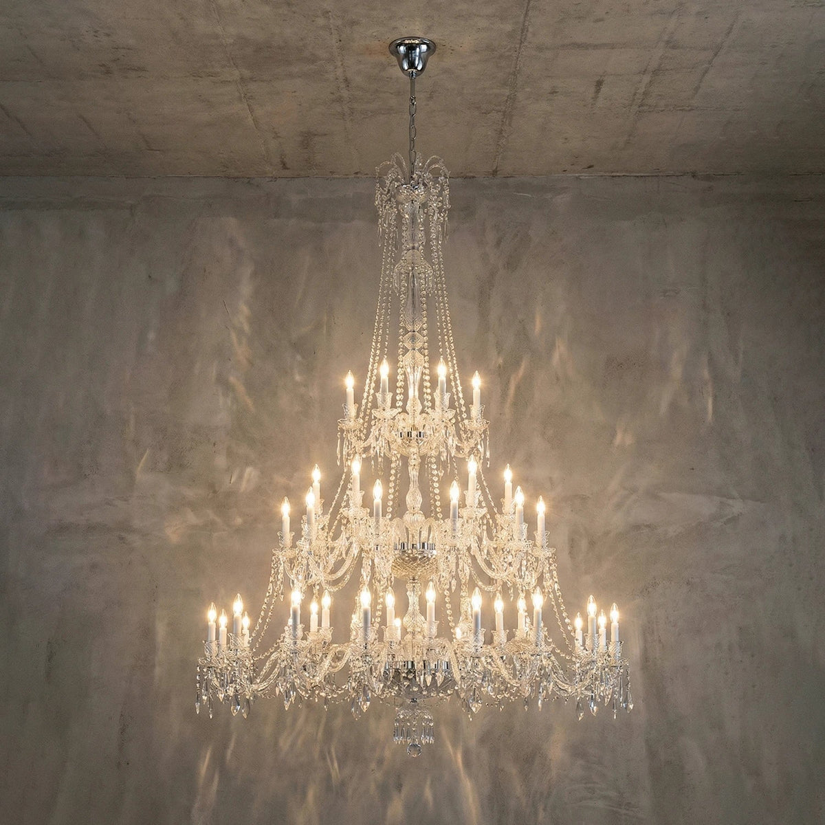 Brilliant Starry Crystal Chandelier
