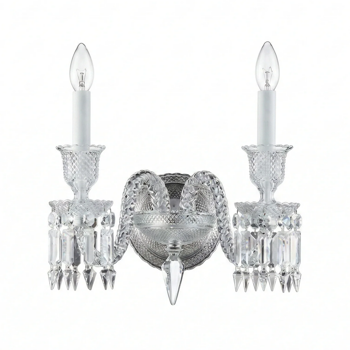 Caelum Apex Crystal Wall Lamp