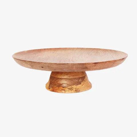 Alzata per dolci in legno Cambria