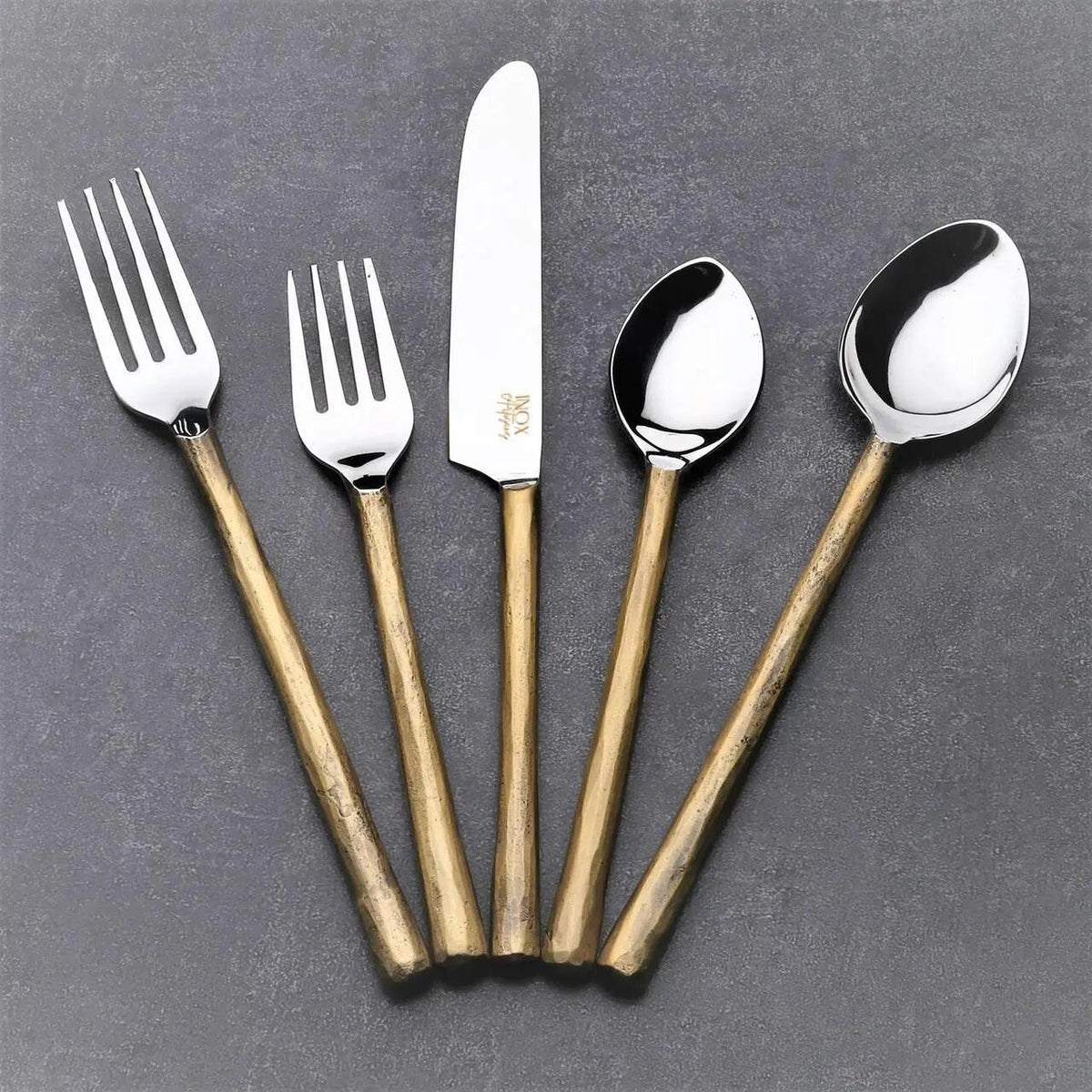 Set posate Camellia, 5 pezzi