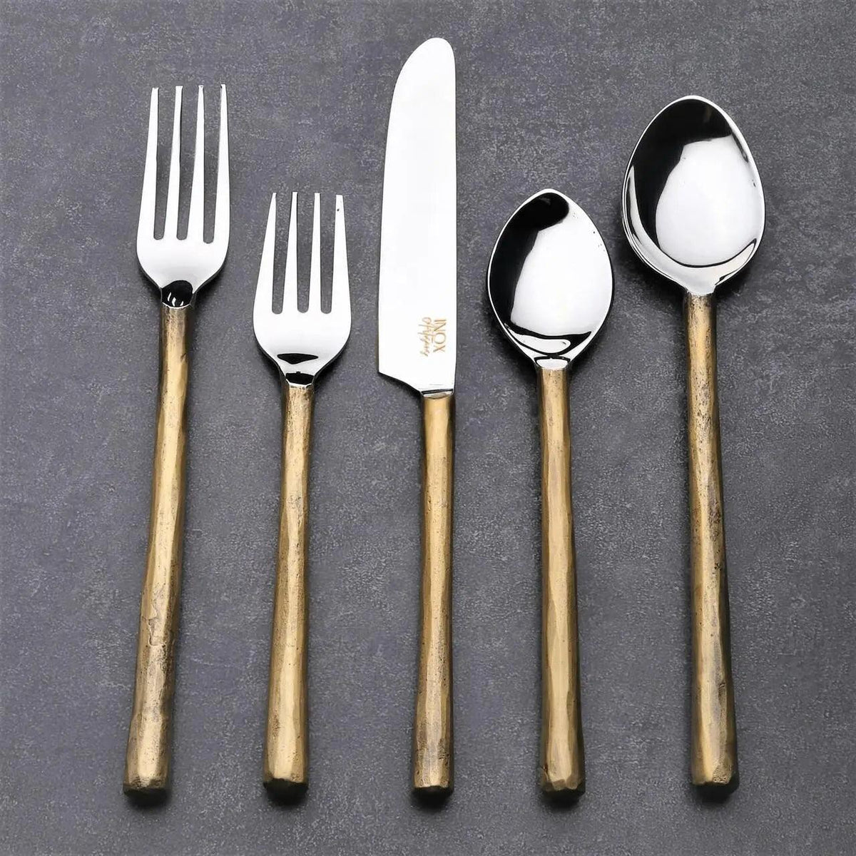 Set posate Camellia, 5 pezzi