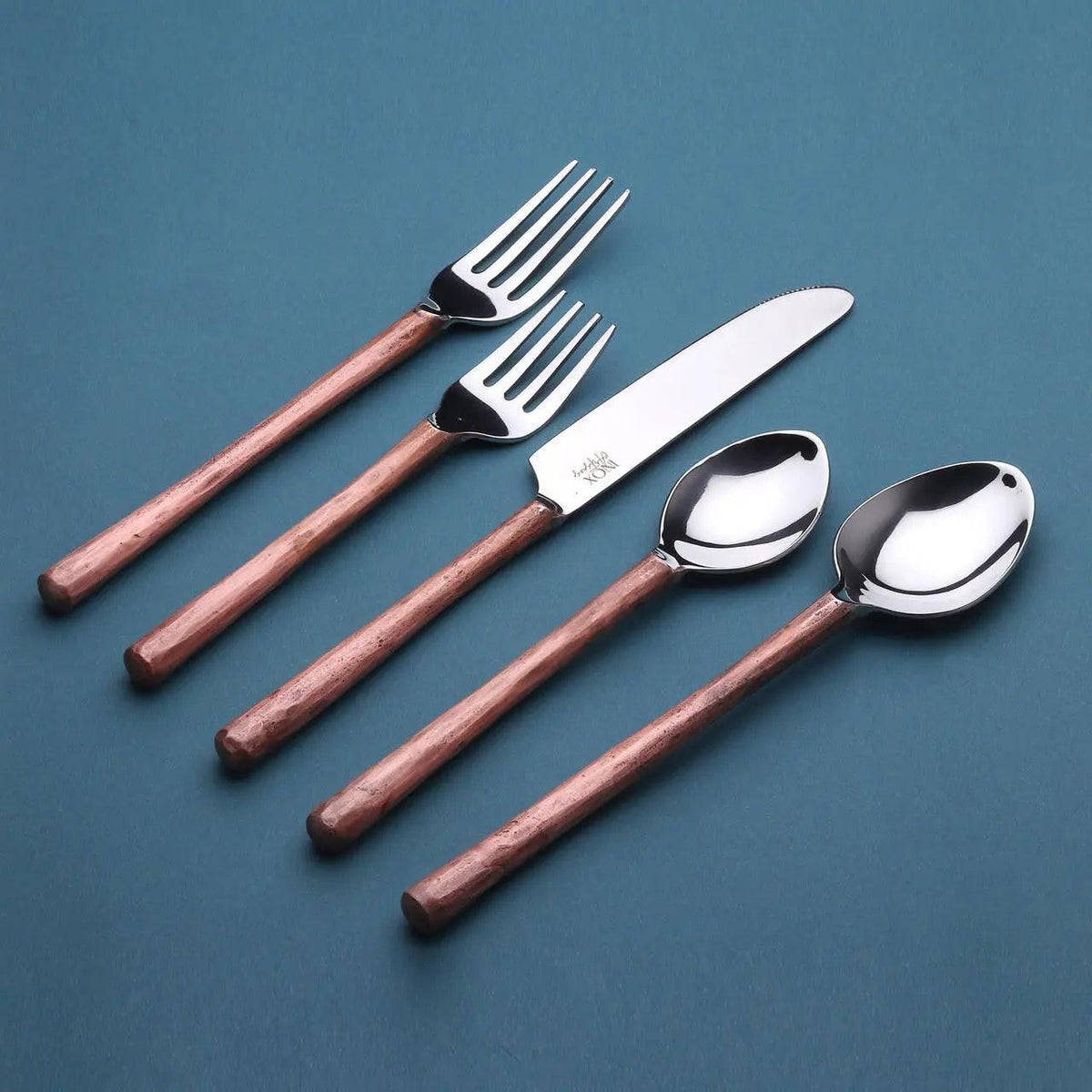 Set posate Camellia, 5 pezzi