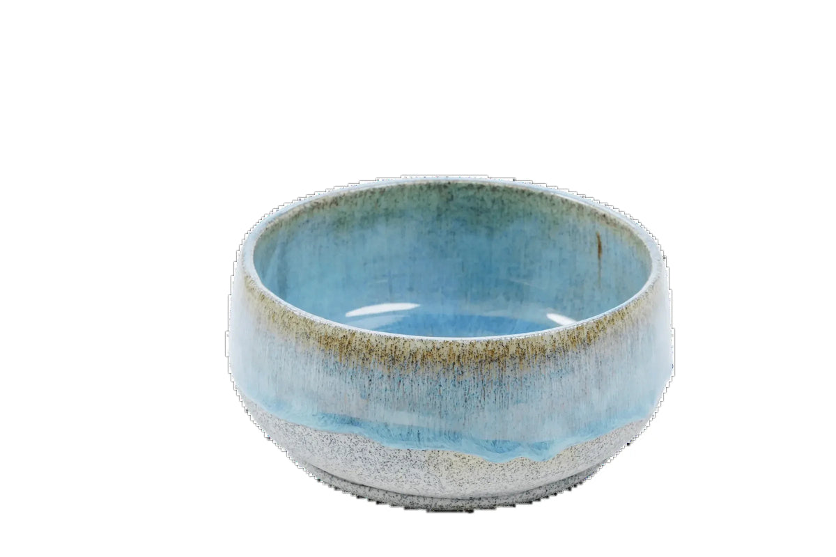 Blue Series Ceramic Bowls — Dragonfruit Clay, 4–8 oz