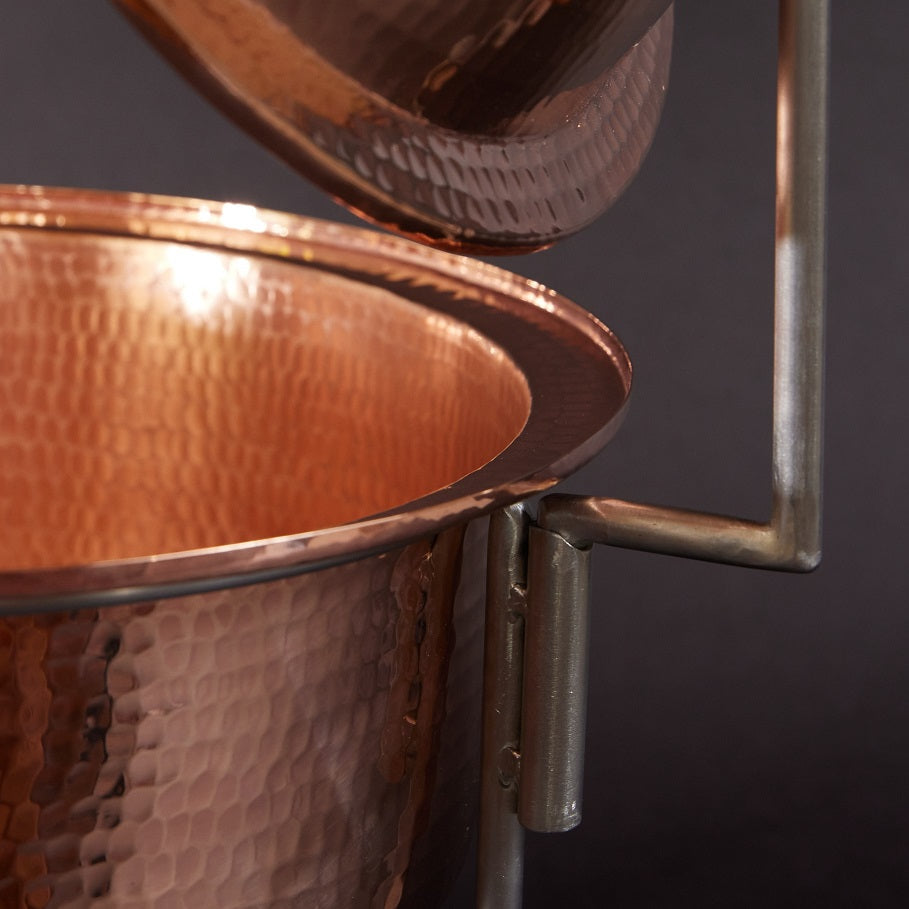 Round Copper Chafing Dish