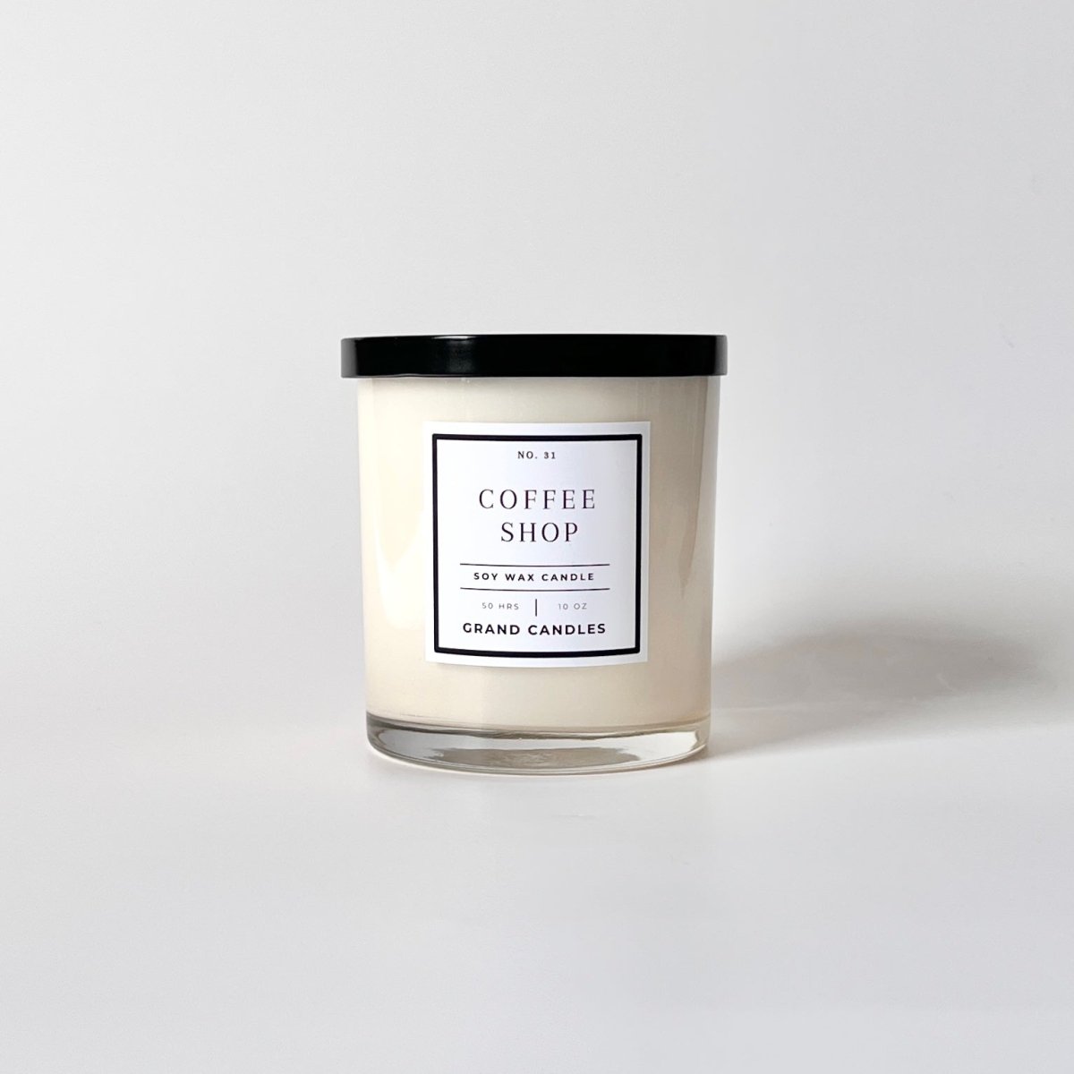 Bougie au soja Coffee Shop