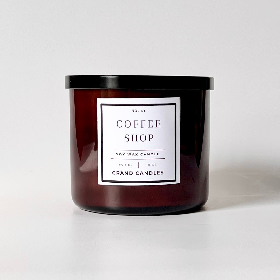 Bougie au soja Coffee Shop