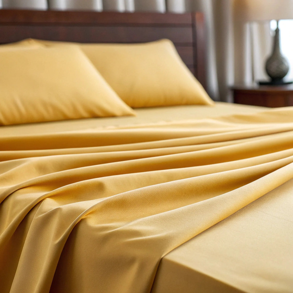 Parure de draps en bambou infusé de cuivre | Confort rafraîchissant