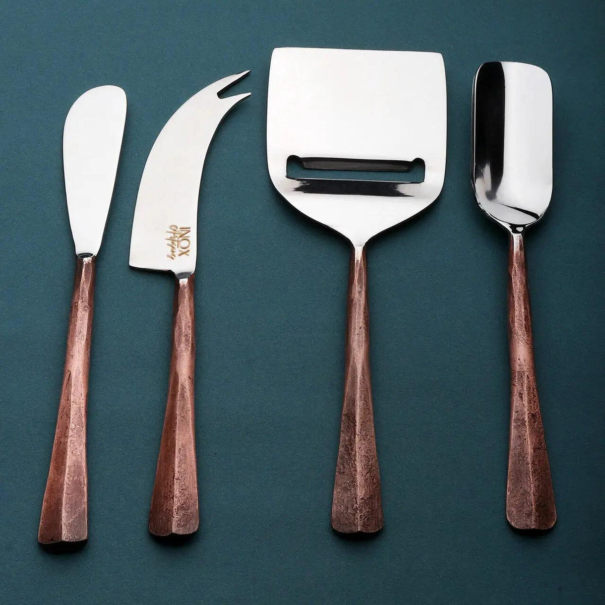 Set 4 coltelli da formaggio Copper Ridge