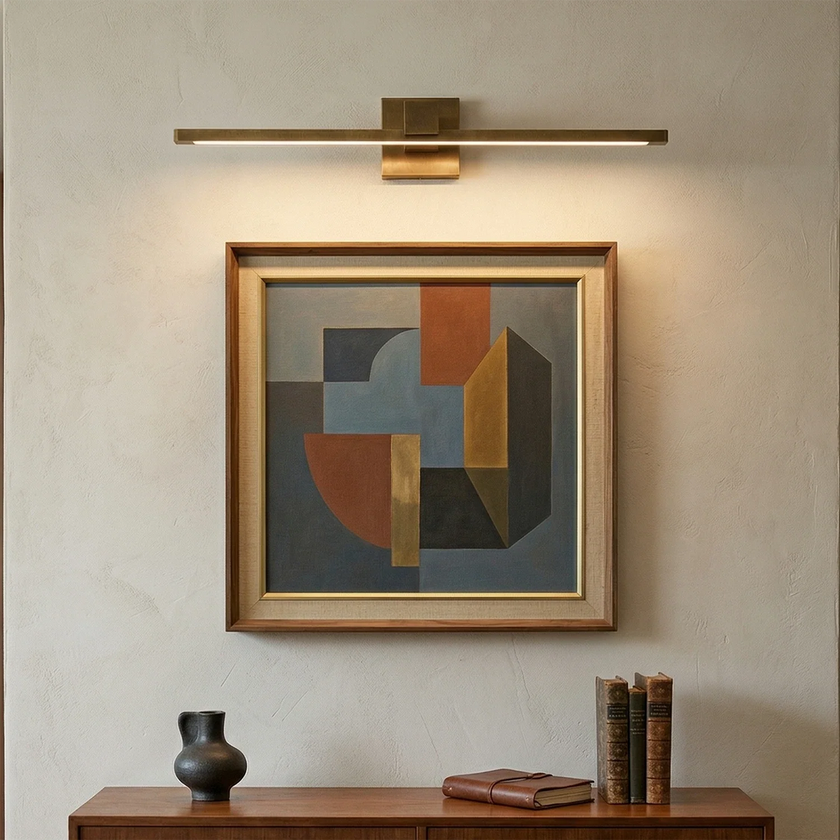 Applique per quadri in ottone Corinth