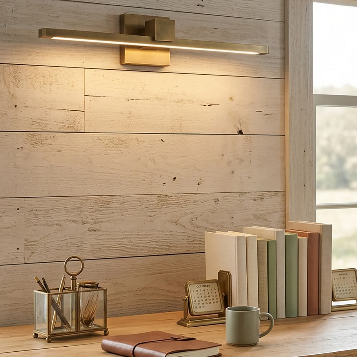 Applique per quadri in ottone Corinth