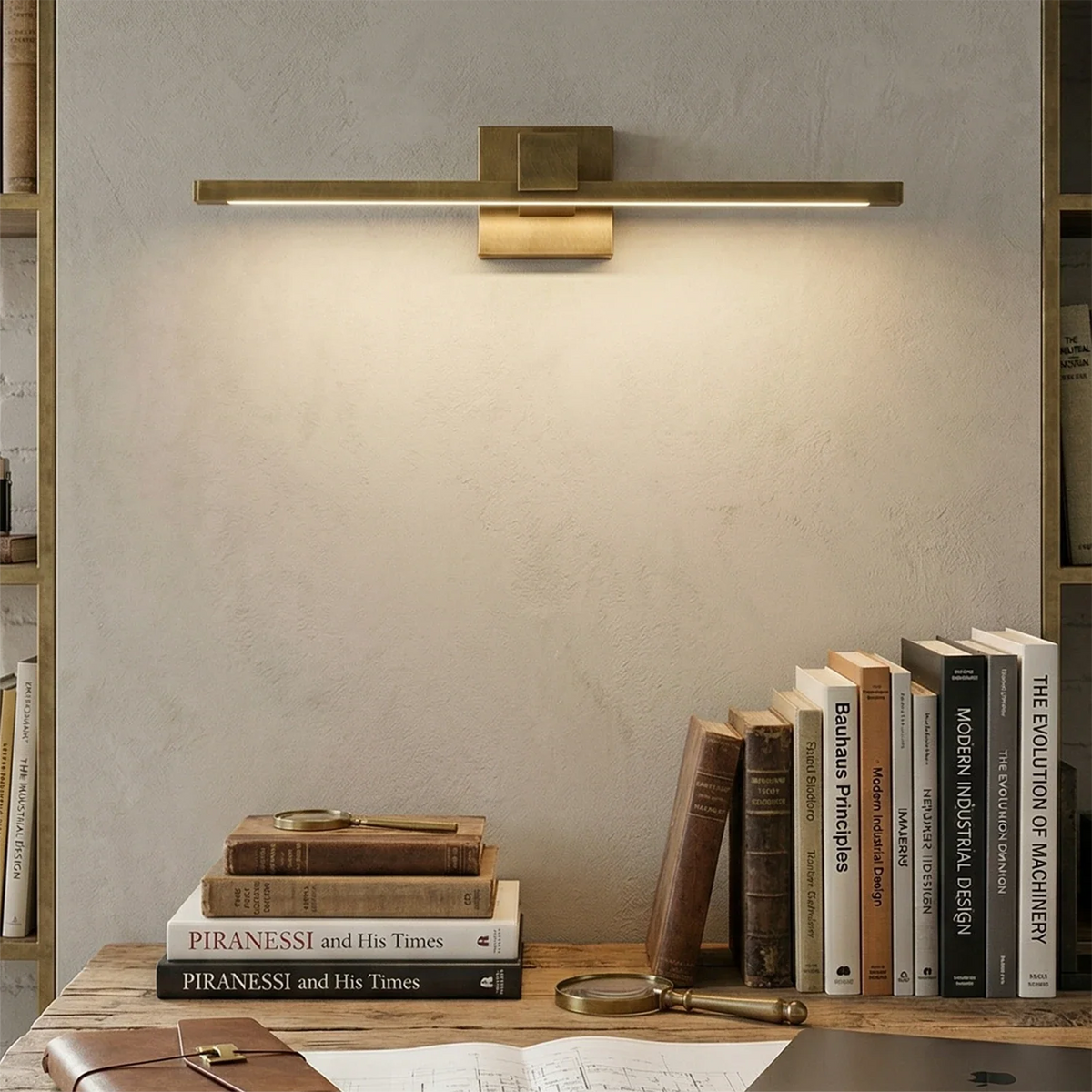 Applique per quadri in ottone Corinth