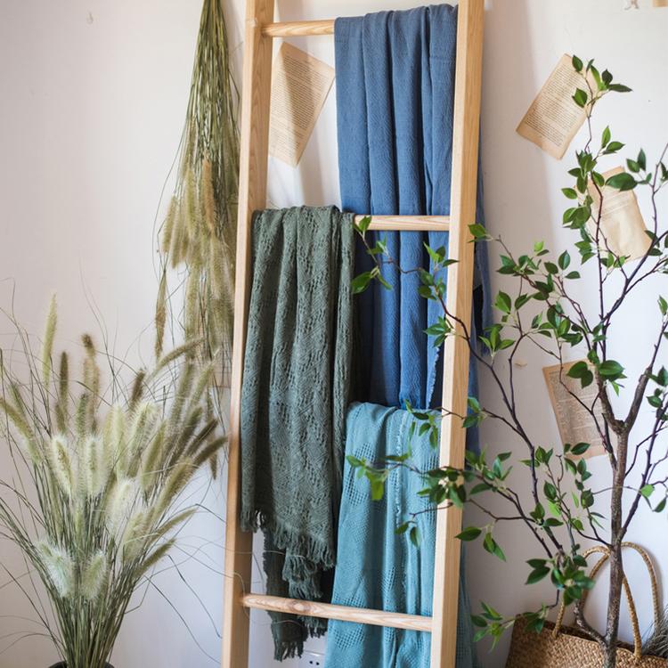 Plaid de canapé en coton
