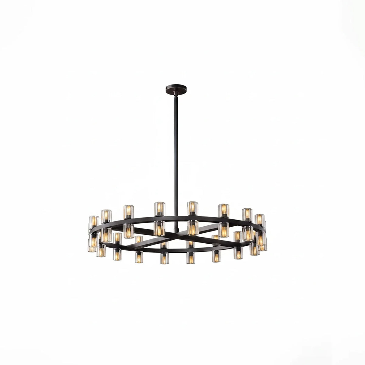 CrystalRay Linear Chandelier Series