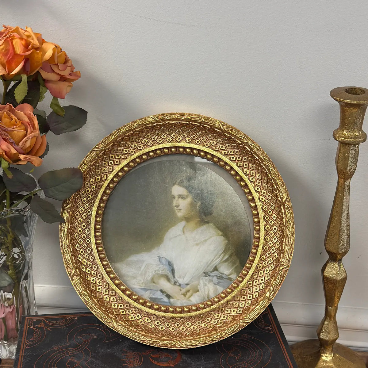 Gold Vintage-Inspired Picture Frames