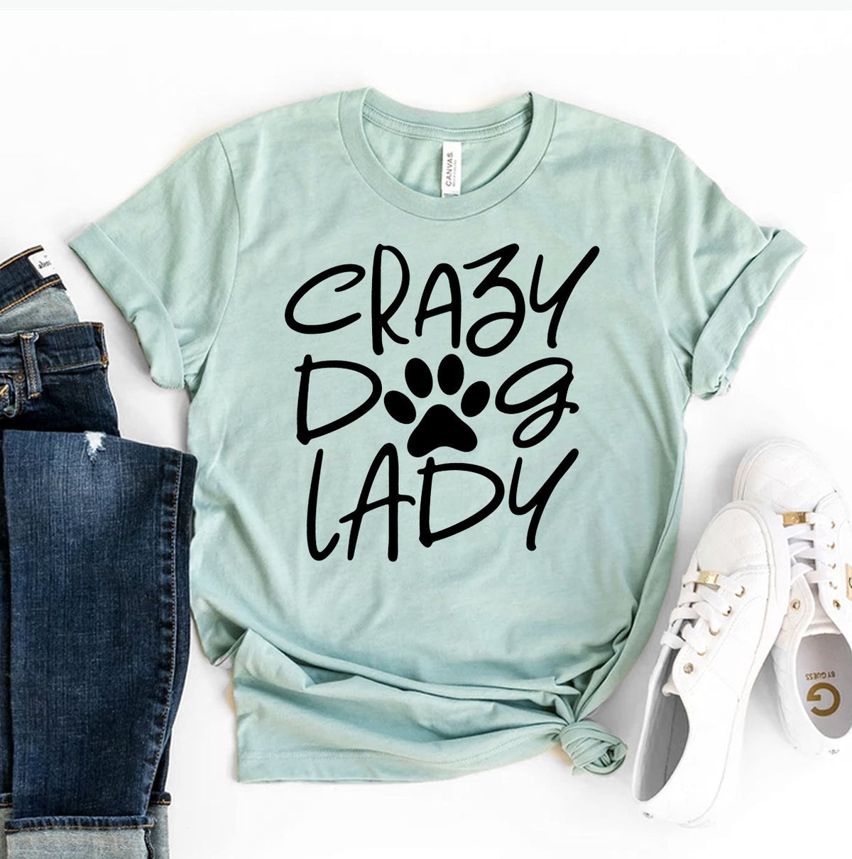 Maglietta "Crazy Dog Lady"