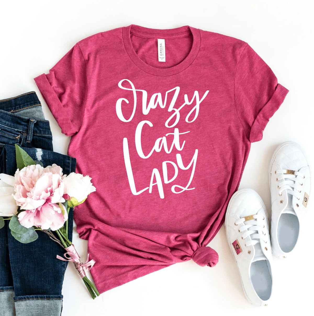 Maglietta "Crazy Cat Lady"