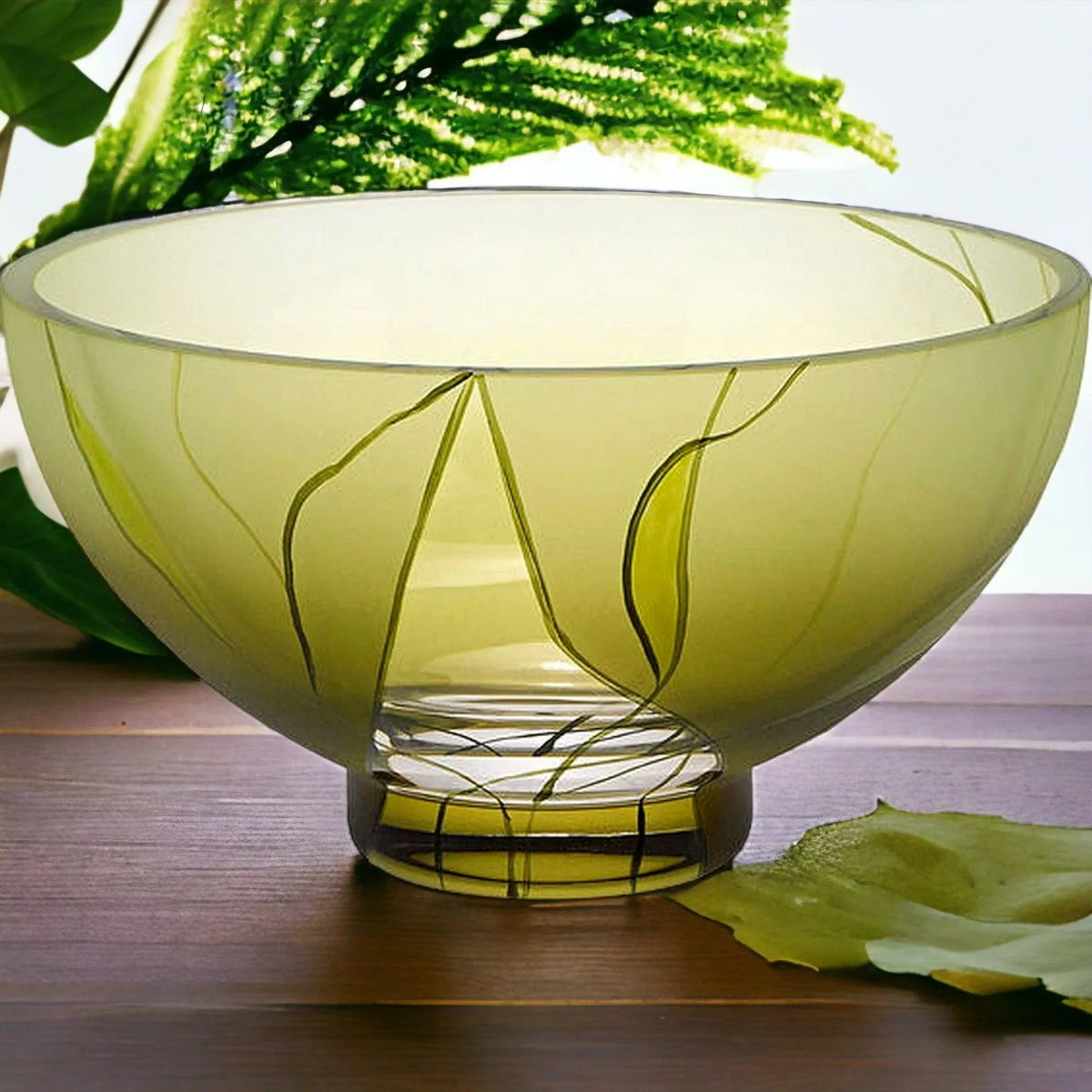 Fruttiera decorativa - Cristallo Evergreen