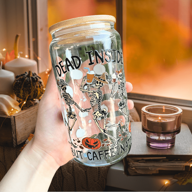 Pumpkin Spice Aesthetic Cup β Autumn Iced Coffee Tumbler, Reusable Drinkware