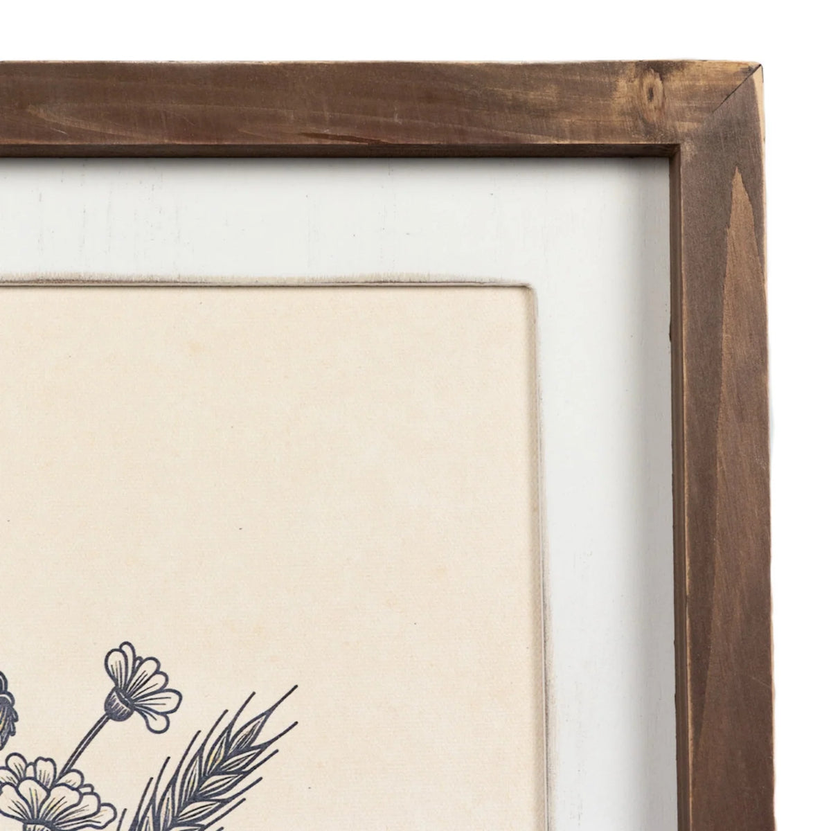 Double-Sided Decorative Frame - Floral Bouquet & Pumpkin with Crow | 17" x 24" x 1.5"