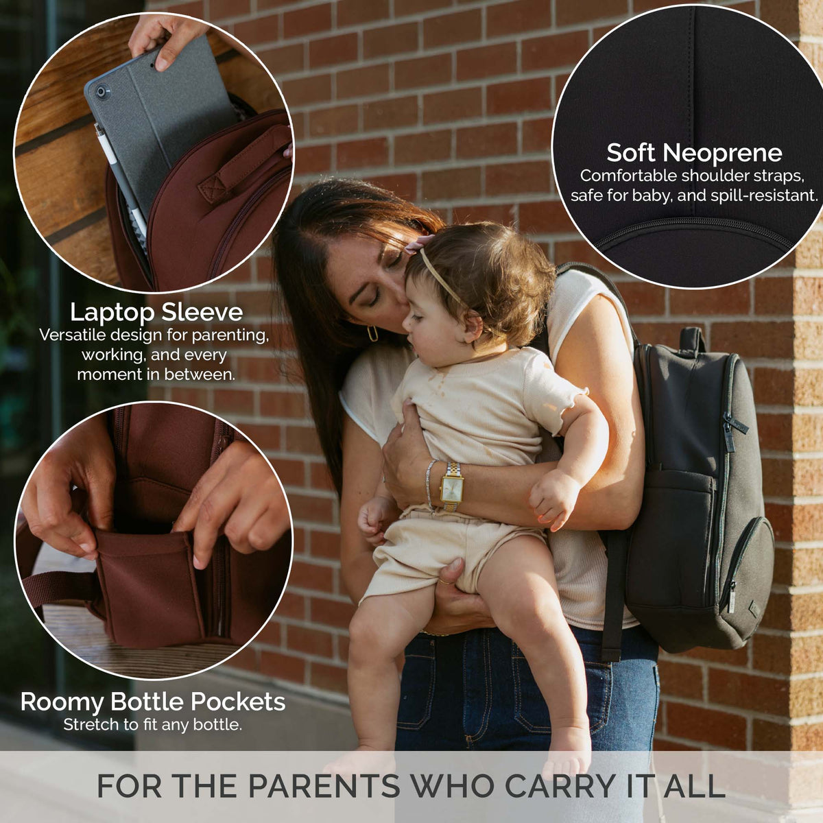 Sac à dos à langer Drift Neoprene Lite
