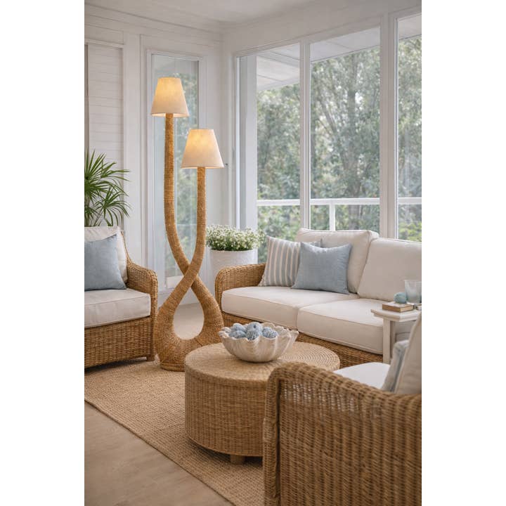 Handmade Infinity Floor Lamp