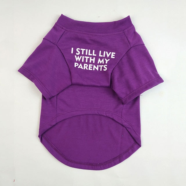 T-shirt "Vivo ancora con i miei"
