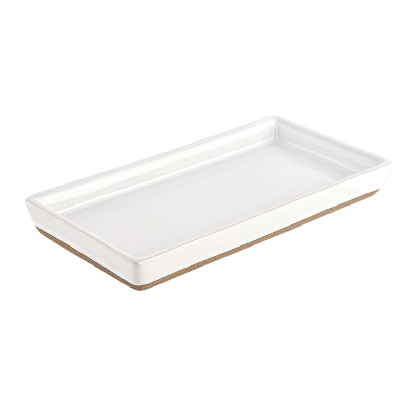 Plateau en grès blanc