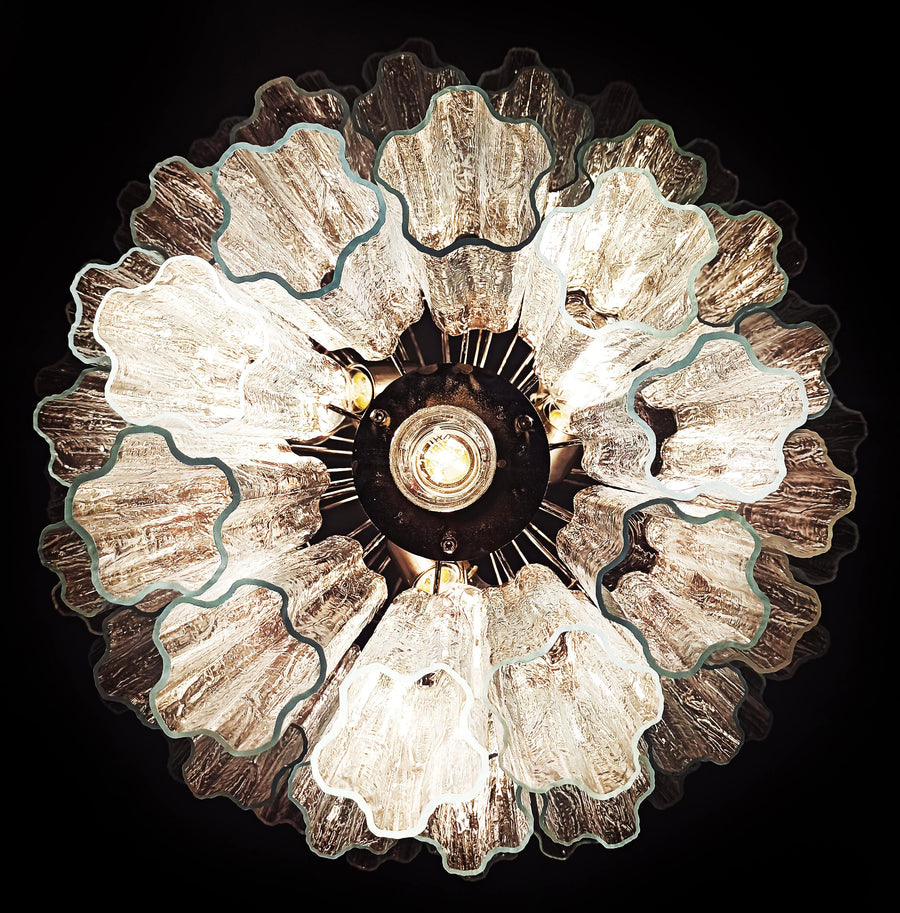 Fantastic Murano Tubes Glass Tube Chandelier