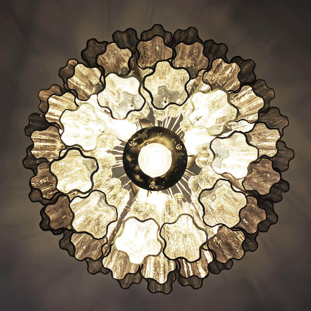 Fantastic Murano Tubes Glass Tube Chandelier