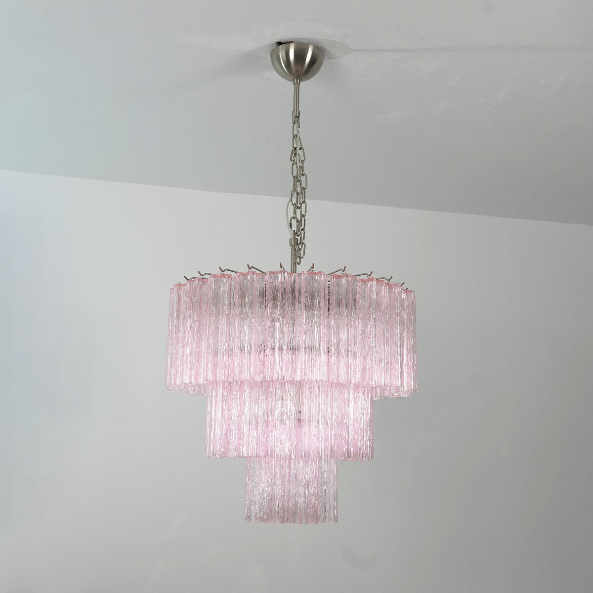 Fantastic Murano Tubes Glass Tube Chandelier