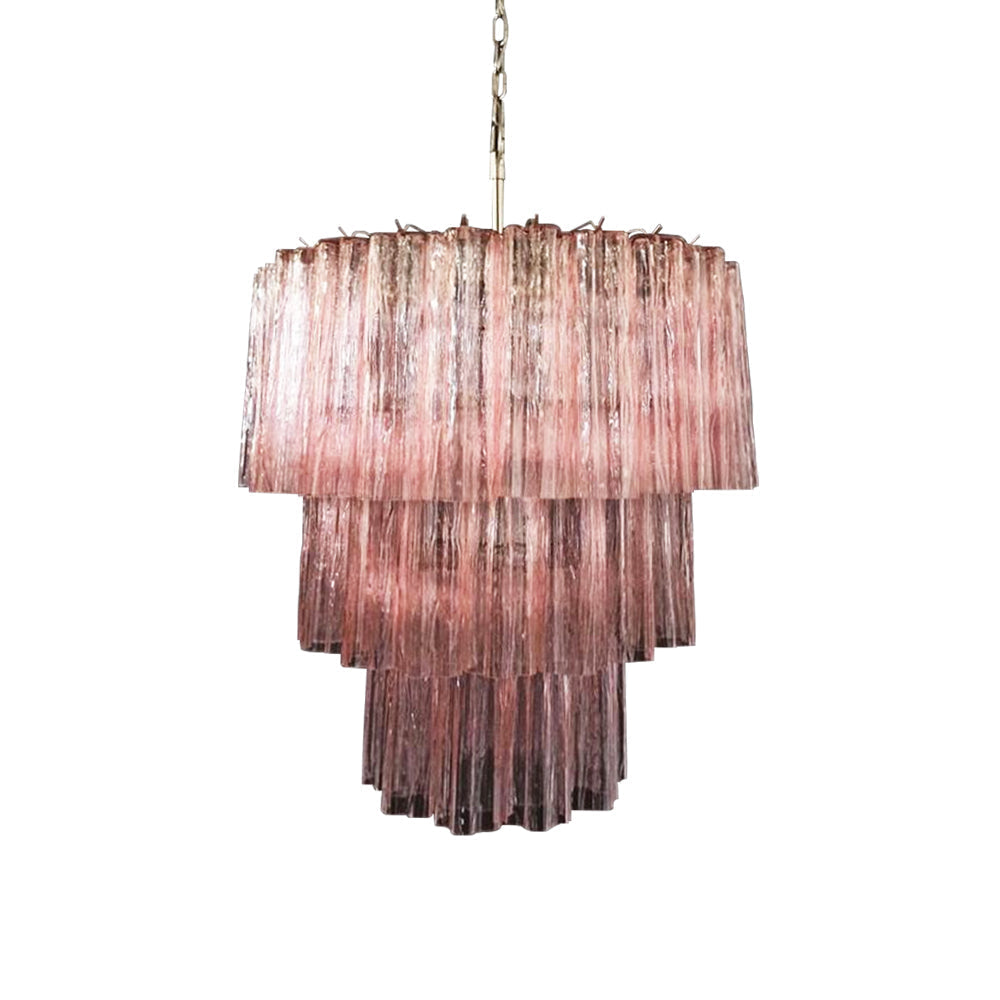 Fantastic Murano Tubes Glass Tube Chandelier