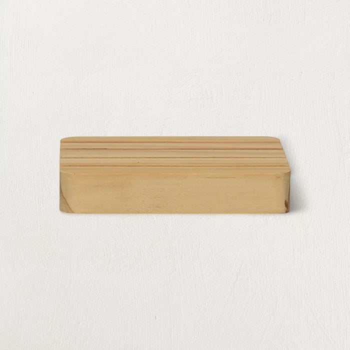 Porte-savon en bois de pin