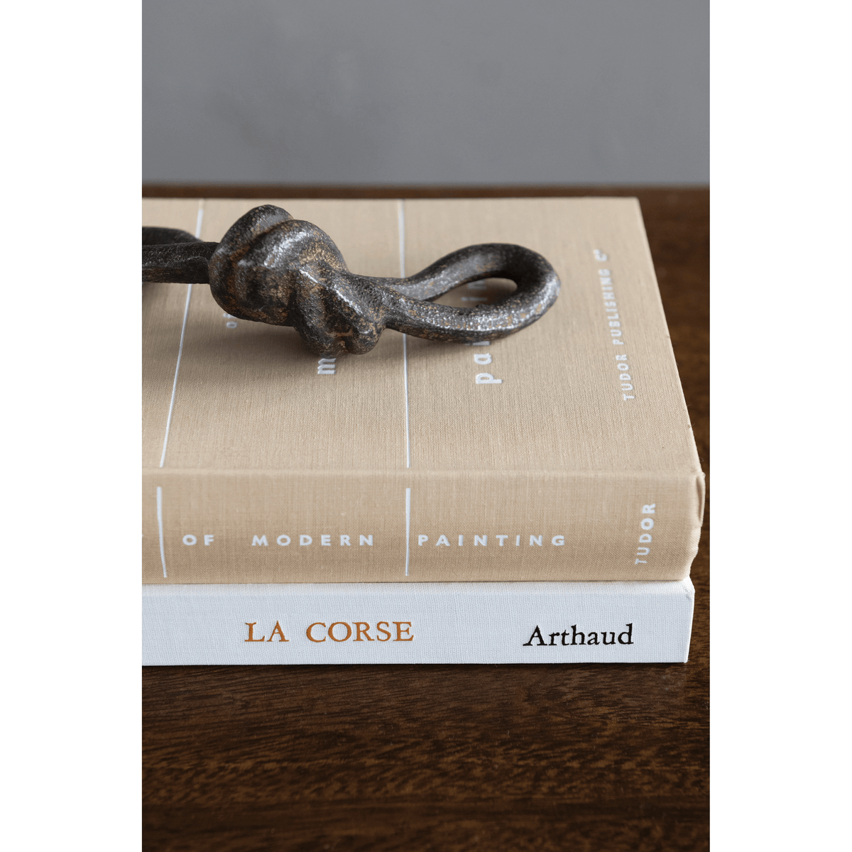 Cast Iron Black Knot Décor