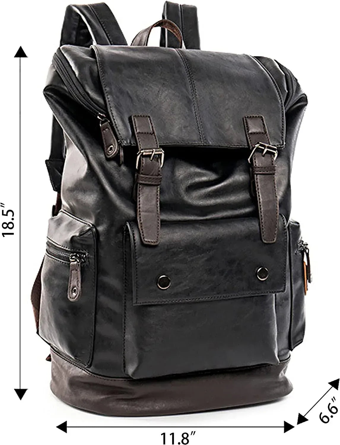 Sac à dos pour homme en cuir vegan – Modèle pour cadre urbain