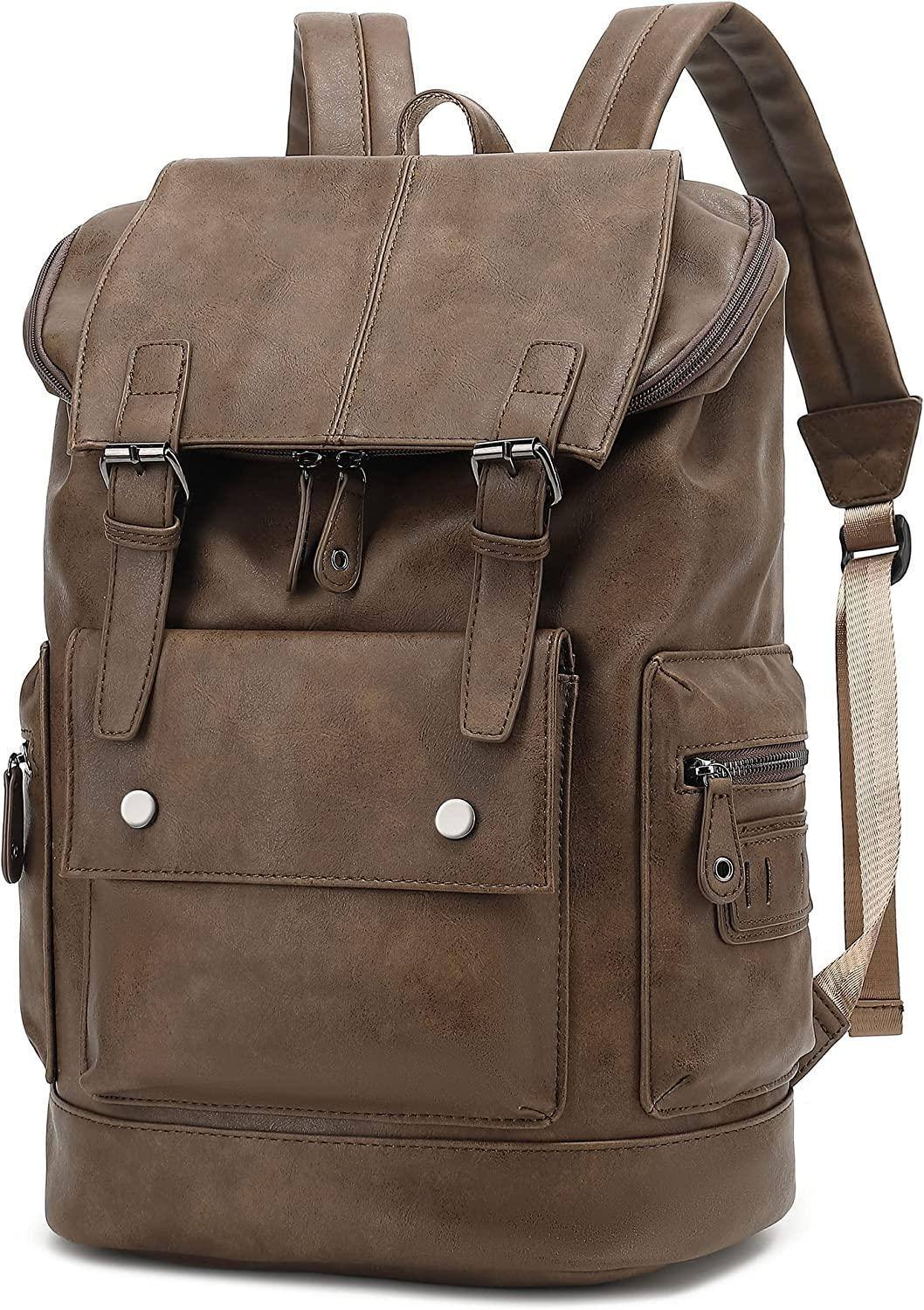 Sac à dos pour homme en cuir vegan – Modèle pour cadre urbain