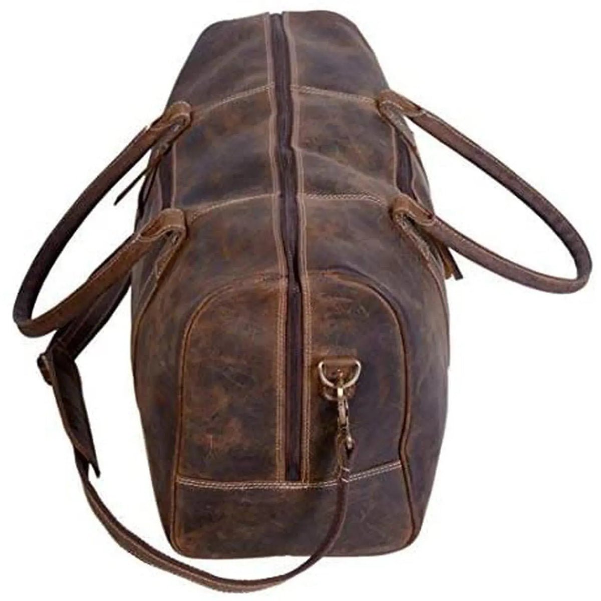 Sac de voyage pour homme en cuir de buffle – Bagage d'affaires raffiné