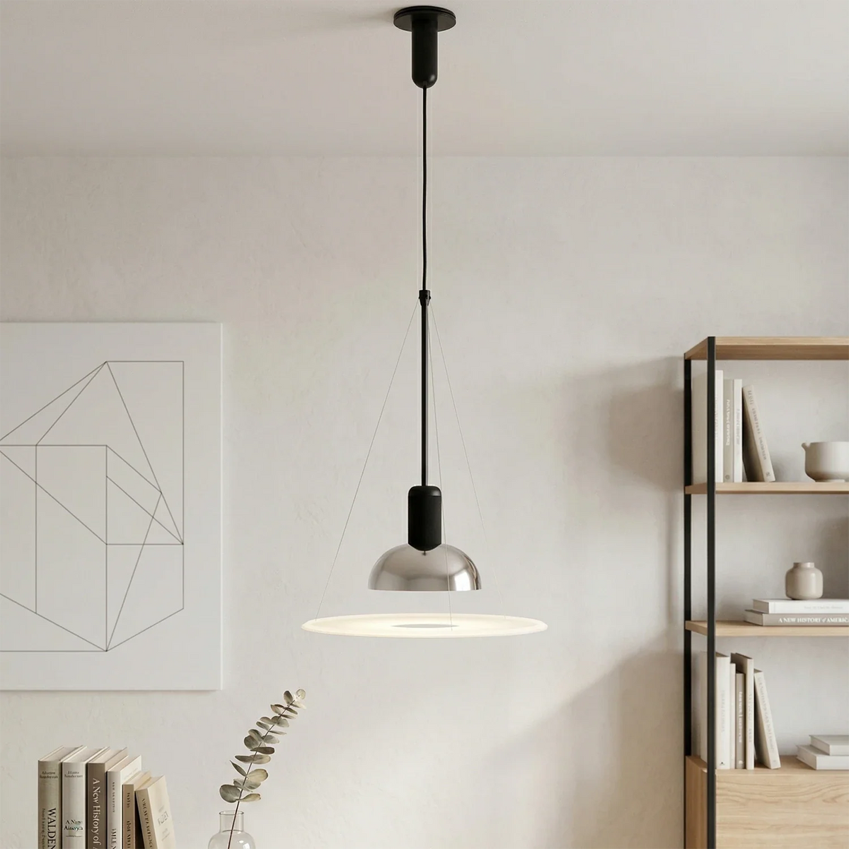 Frisbee Pendant Light