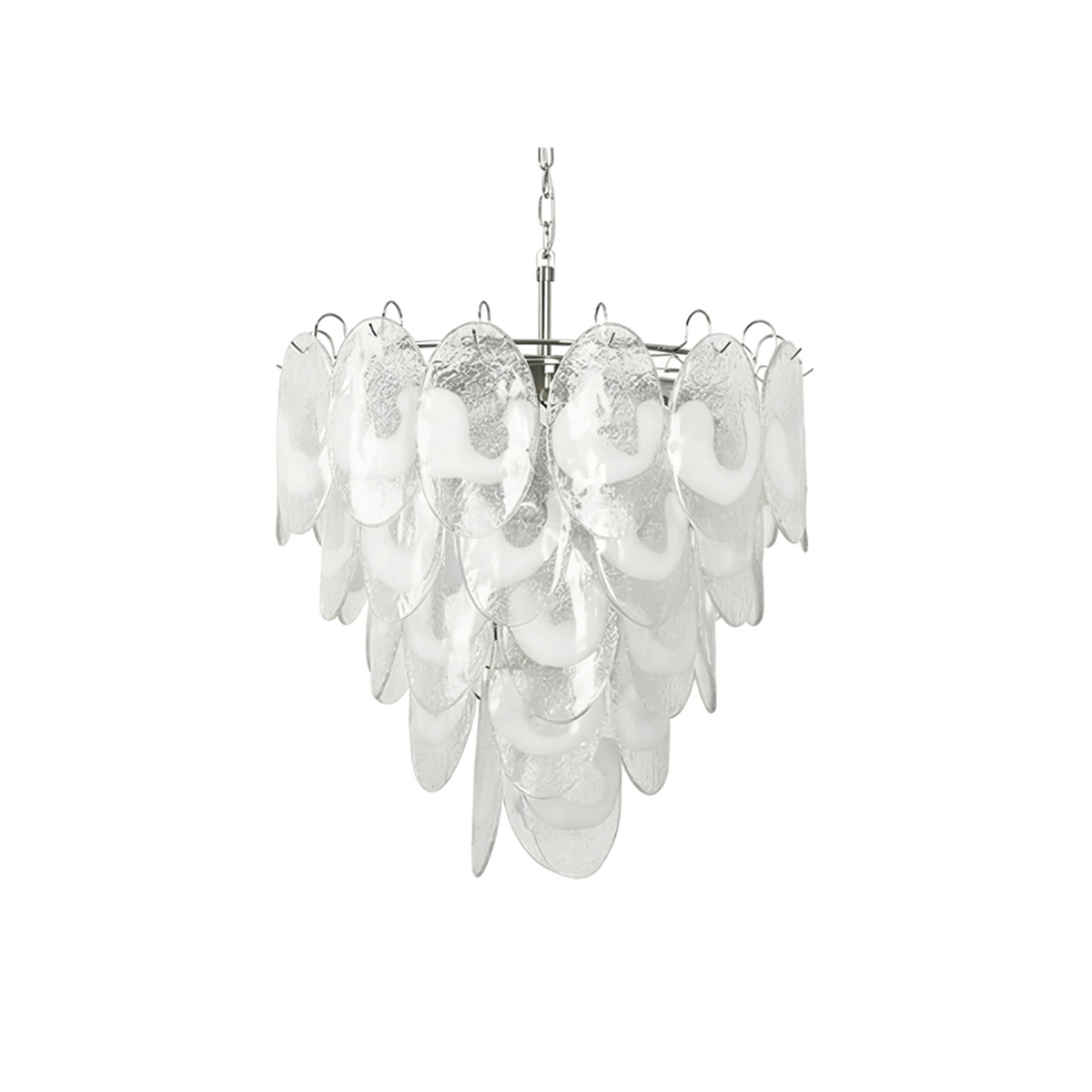 Frostelle Murano White Chandelier