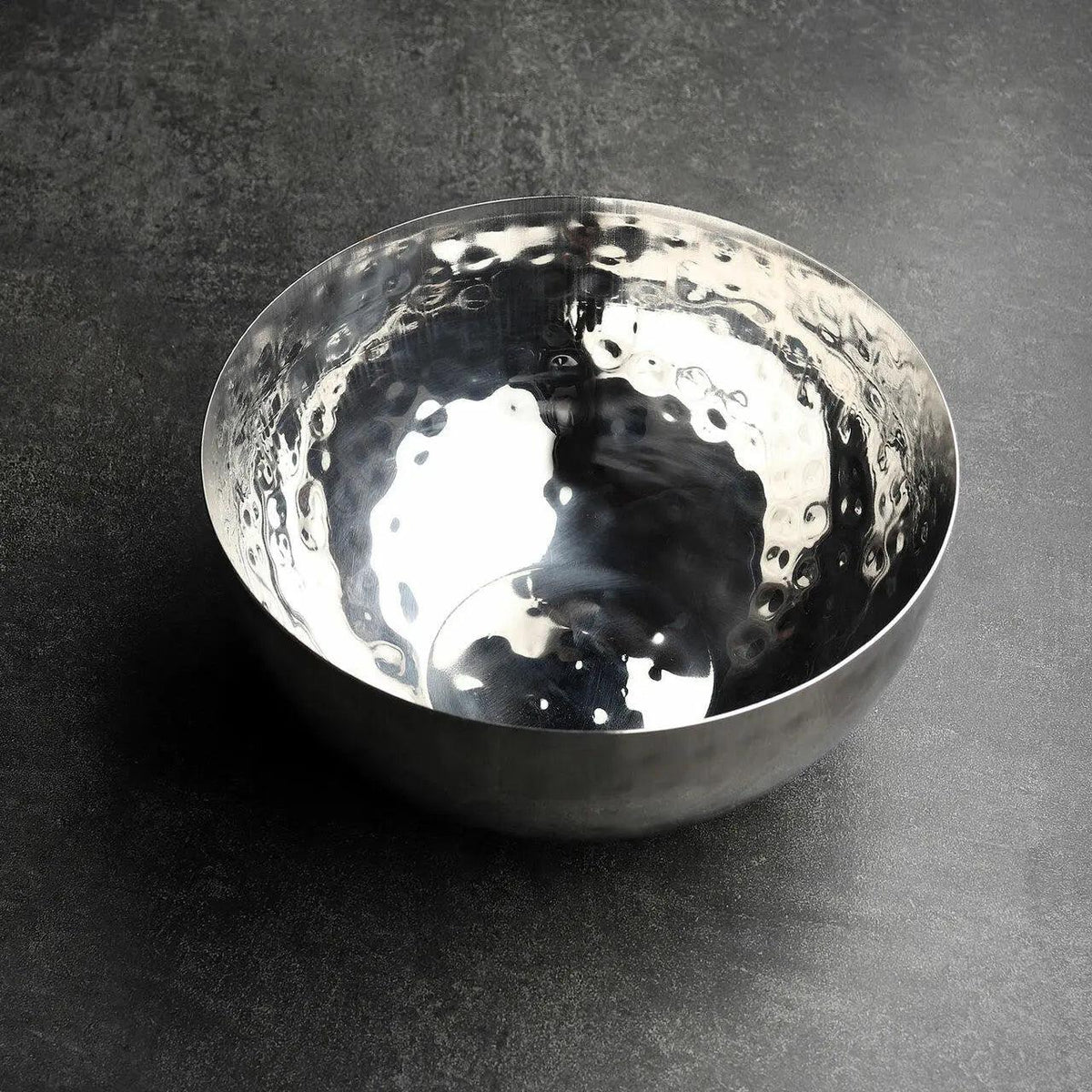 Coupe à fruits 20 cm en acier inoxydable poli
