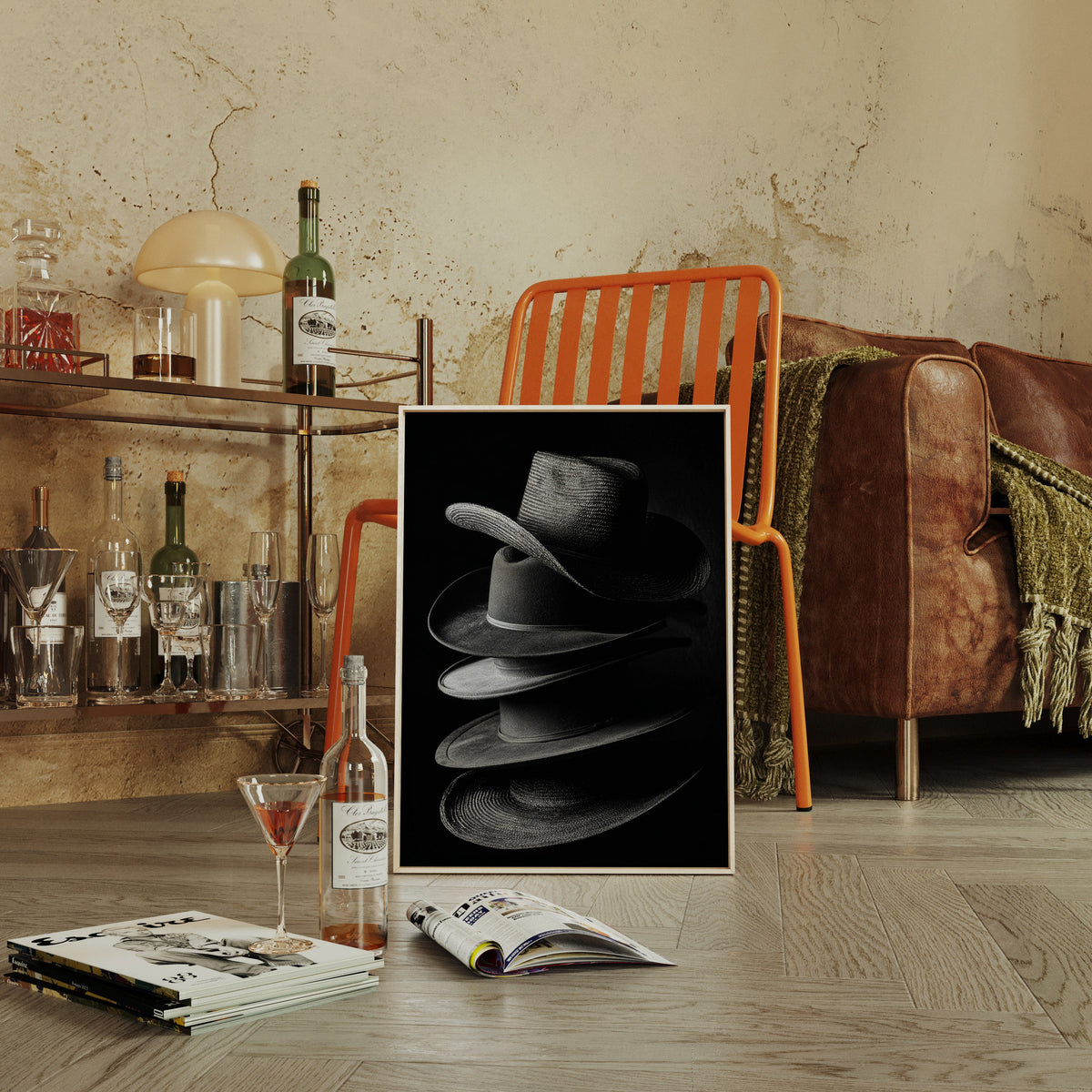 Des couches de tradition et d'artisanat