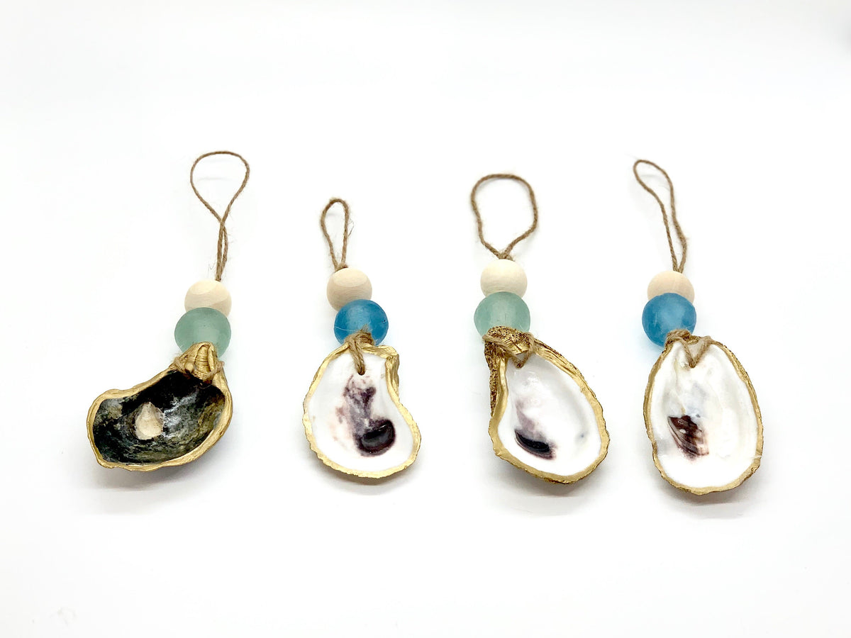 Écologique - Décorations en verre de mer (lot de 2)