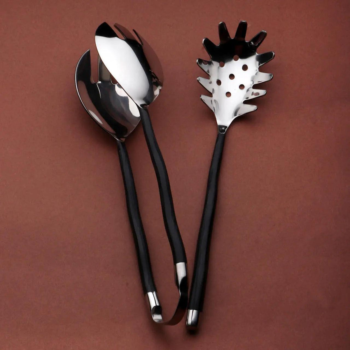 Ensemble de cuillère à pâtes et pince à spaghetti Tedpole