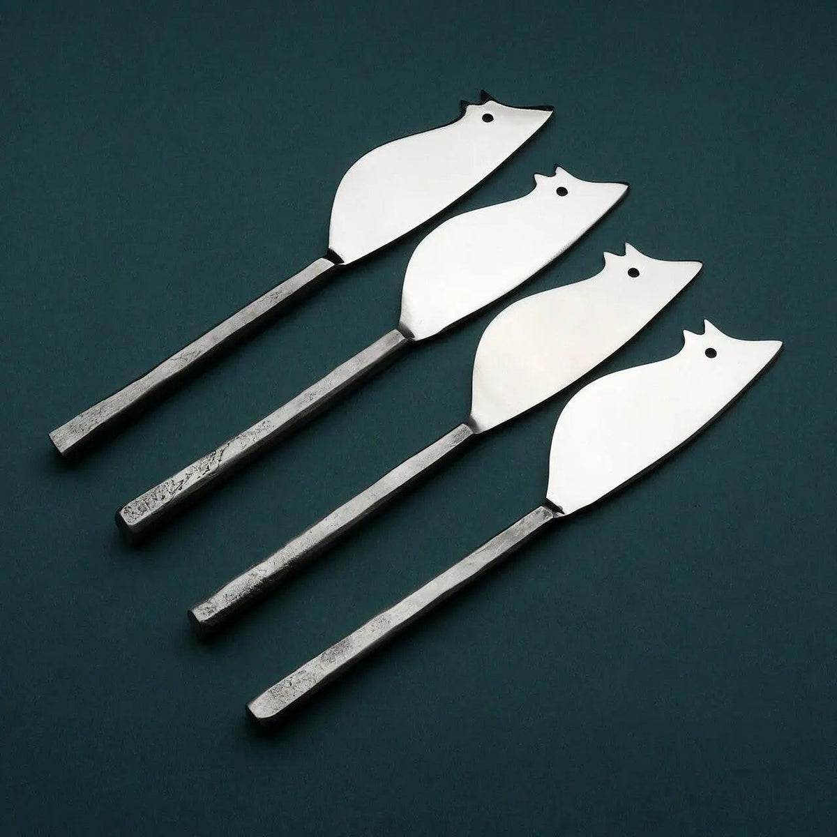 Set 4 pz. coltelli/spalmatori per formaggio Jason Ratoncito