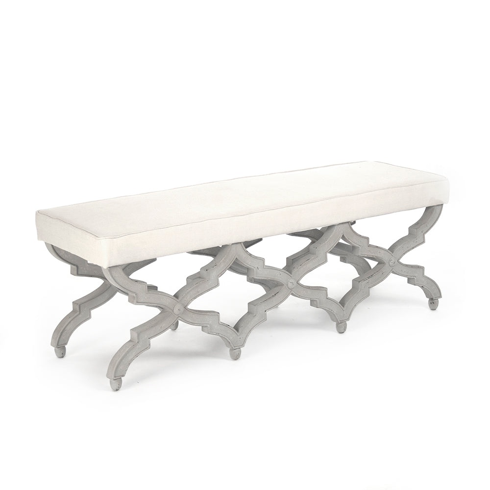 Judith Birch Linen Bench