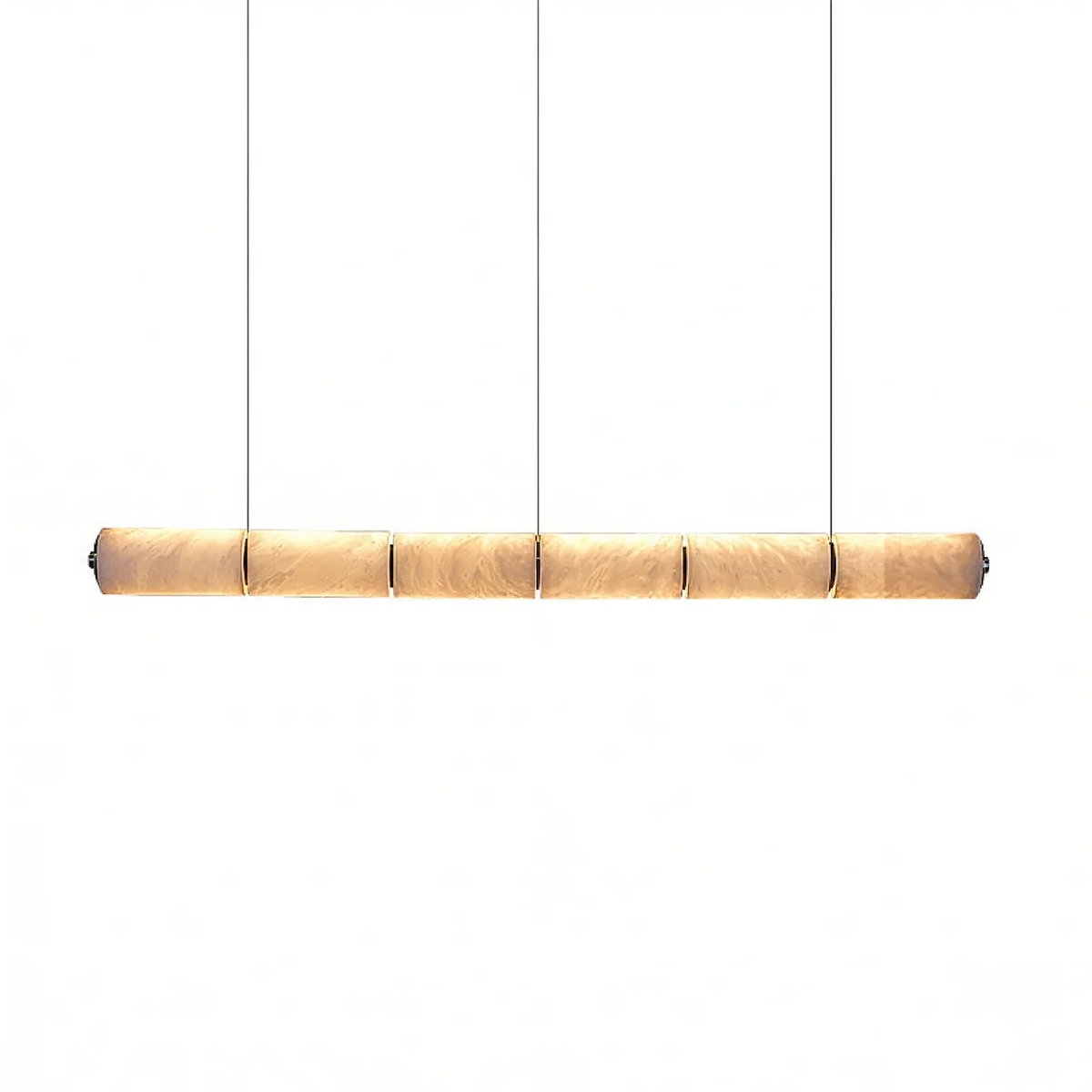 Linear Alabaster LED Chandelier